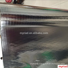 double side aluminum foil 2-way scrim, Double Side Foil-Scrim-Kraft Facing,Reflective And Silver Roofing Material